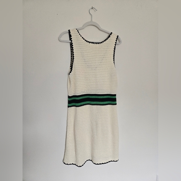 Heartloom Cream Crochet Sleeveless Dress | Size Large - Picture 5 of 5